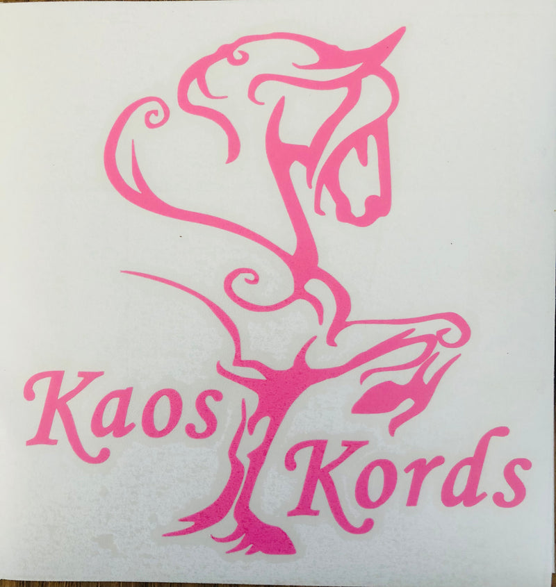 Kaos Kords Window Sticker/Decal