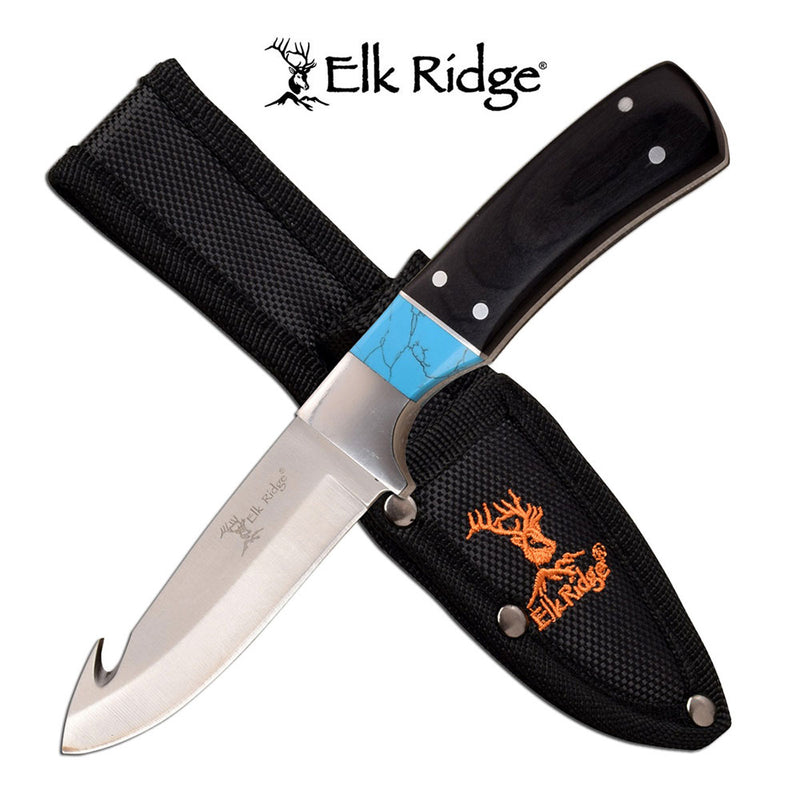 elk ridge guthook knife