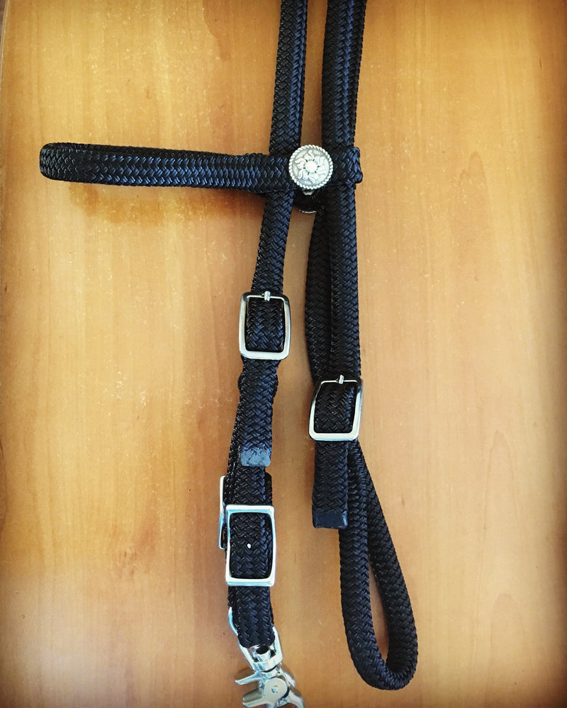 Flat Style Rope Bridle 12mm With Clips