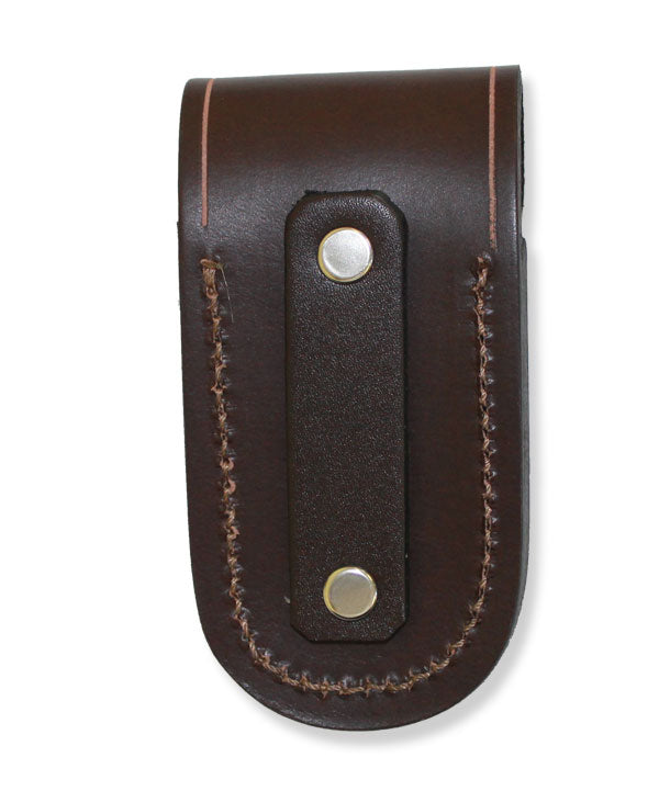 Leather Moulded Knife Pouch Vertical 90mm