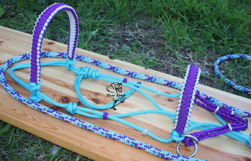 Bitless Bridle Flat Braid